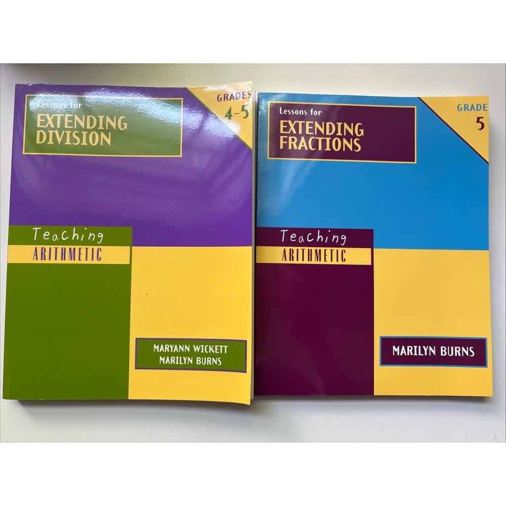 Teaching Arithmetic: Lessons for Introducing Fractions, Ex-Division Grades 4-5
